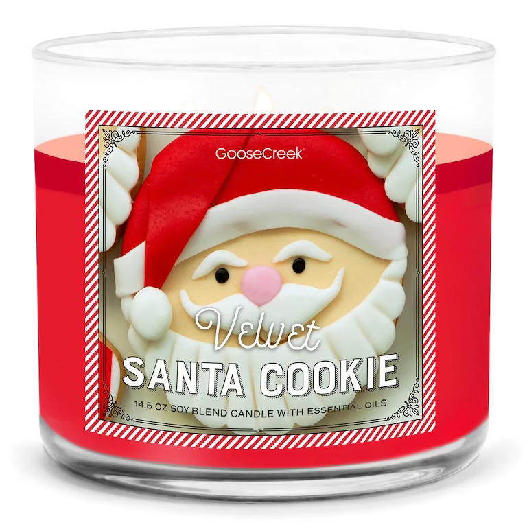 Goose Creek Velvet Santa